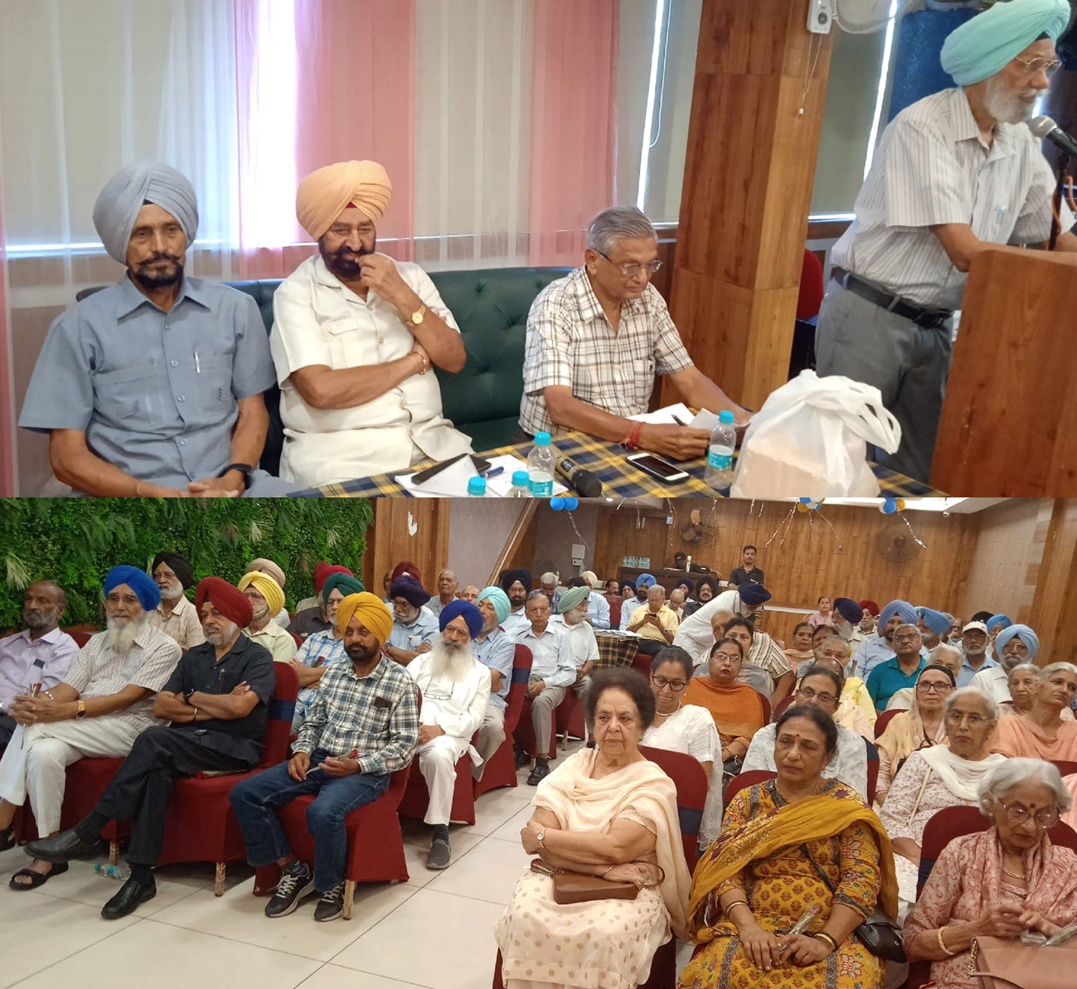 ਸੀਨਅਰ ਸਿਟੀਜ਼ਨਜ਼ ਨੂੰ ਗੁਲਾਬ ਦੇ ਫੁੱਲ ਦੇ ਕੇ ਸੀਨੀਅਰ ਸਿਟੀਜਨ ਦਿਵਸ ਮਨਾਇਆ